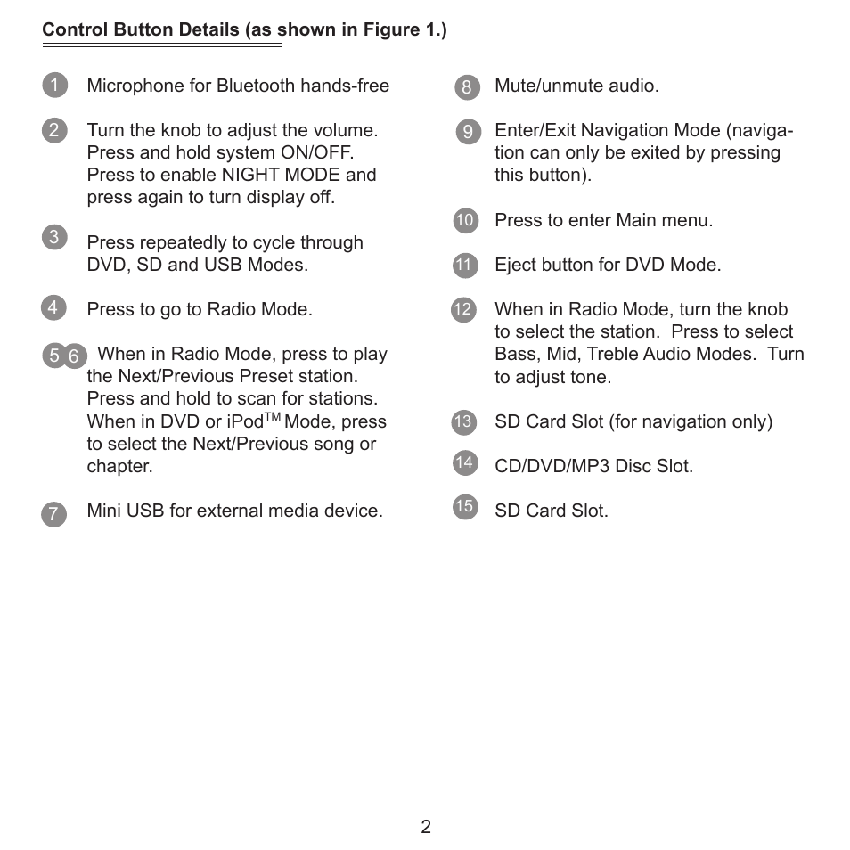 Rosen Entertainment Systems DS-MZ0830 User Manual | Page 3 / 16