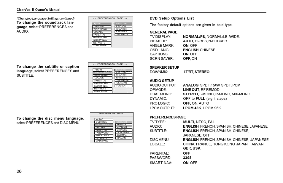 Clearvue ii owner’s manual | Rosen Entertainment Systems Rosen inVUE II User Manual | Page 26 / 28