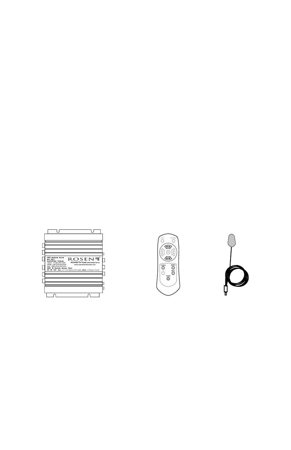 Introduction | Rosen Entertainment Systems AC 3105 User Manual | Page 3 / 10