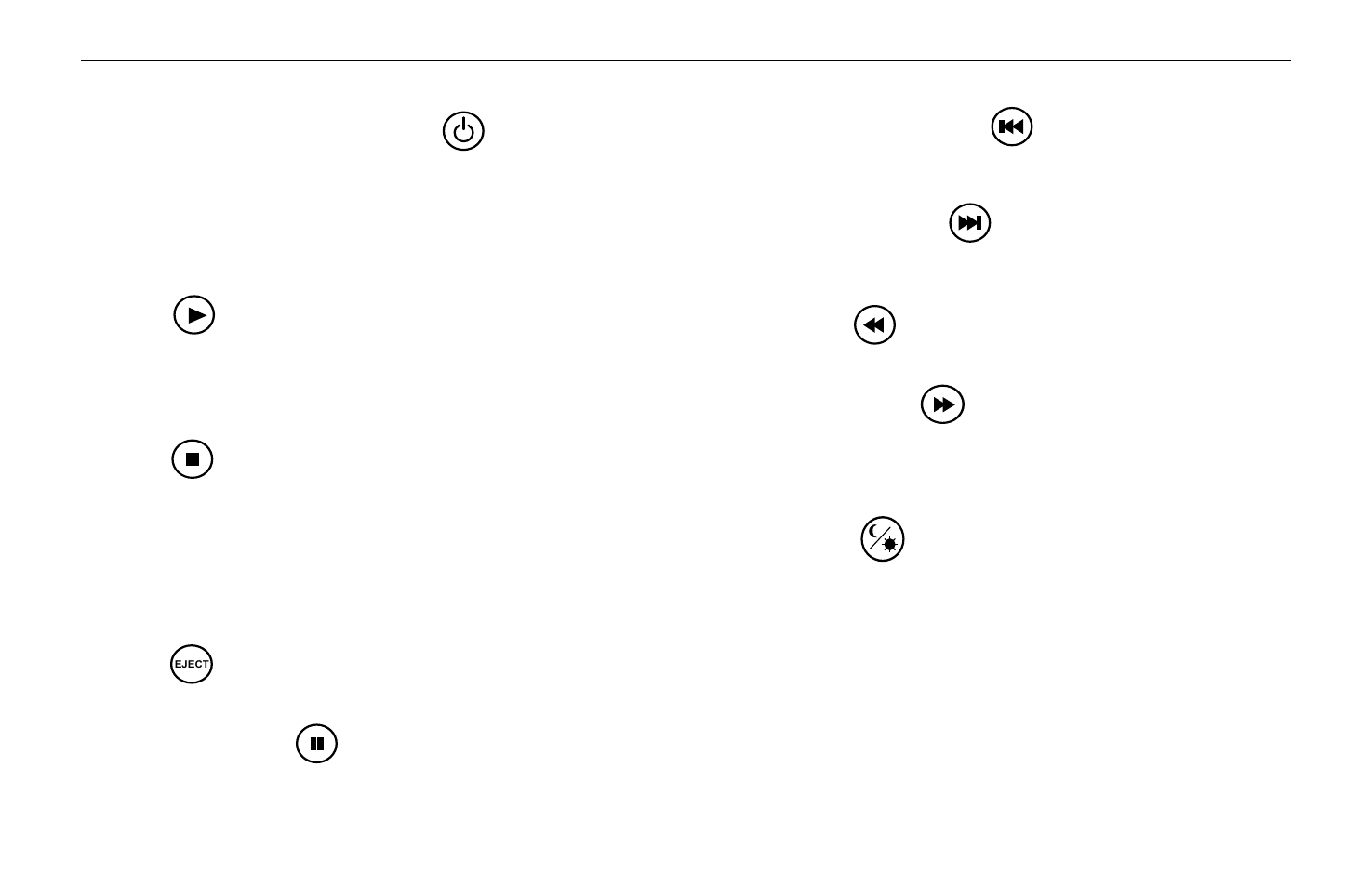 Basic remote control buttons | Rosen Entertainment Systems AC3003 User Manual | Page 12 / 28