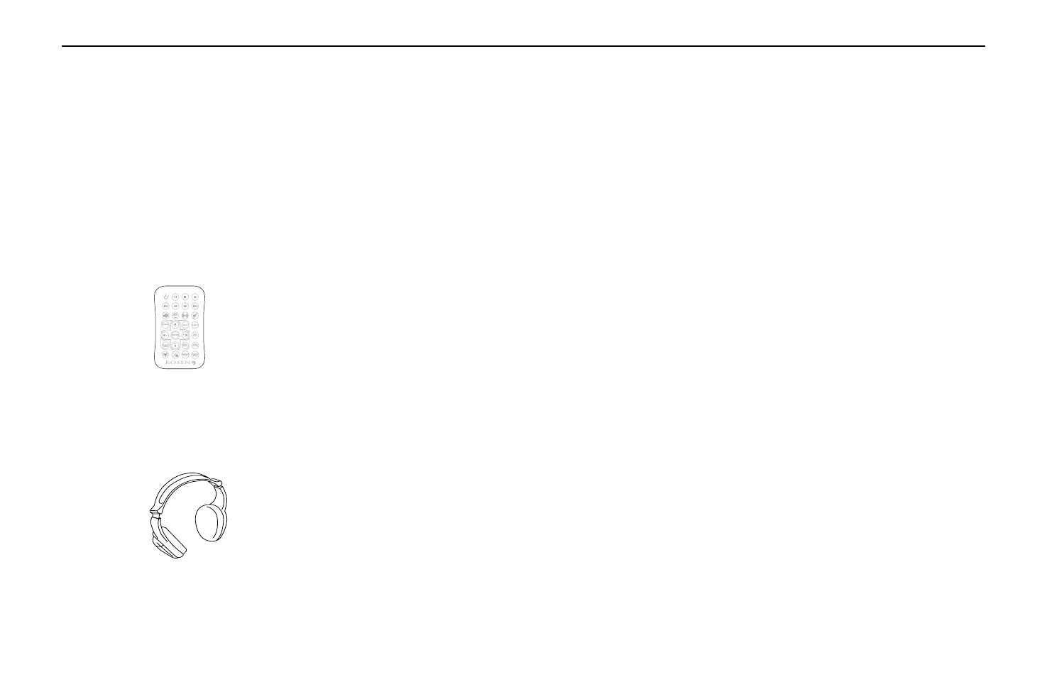 Optional rosen accessories | Rosen Entertainment Systems AC3003 User Manual | Page 19 / 28