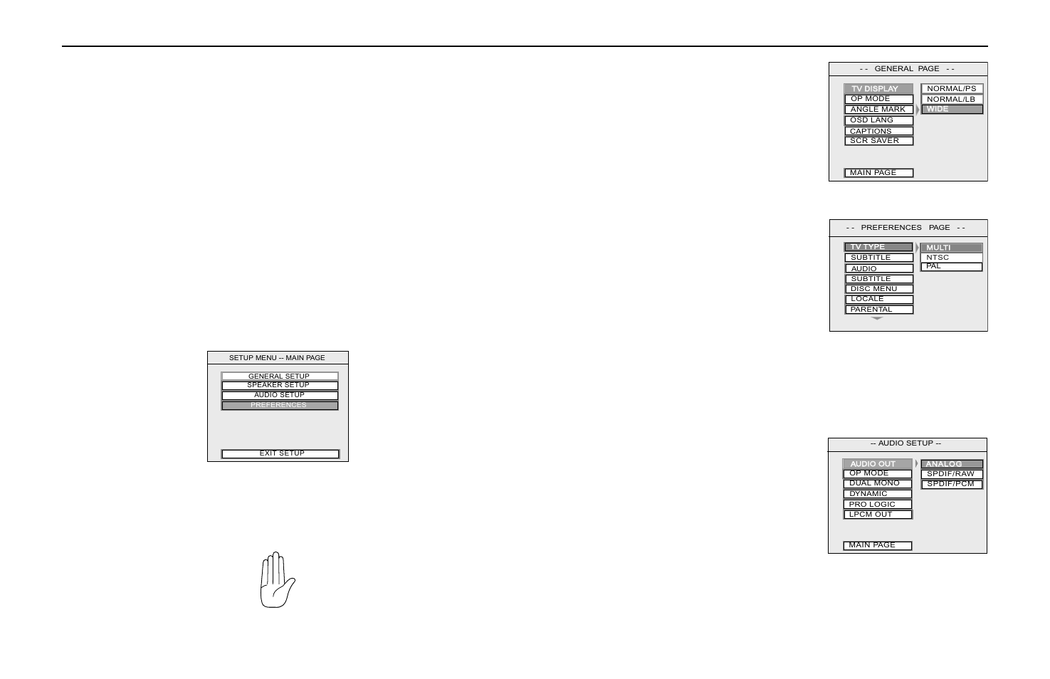 Dvd typical setup and configuration | Rosen Entertainment Systems AC3003 User Manual | Page 22 / 28