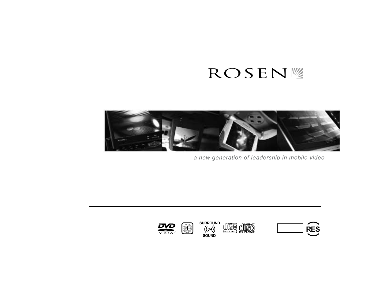 Rosen Entertainment Systems Rosen ClearVue A7 User Manual | 24 pages