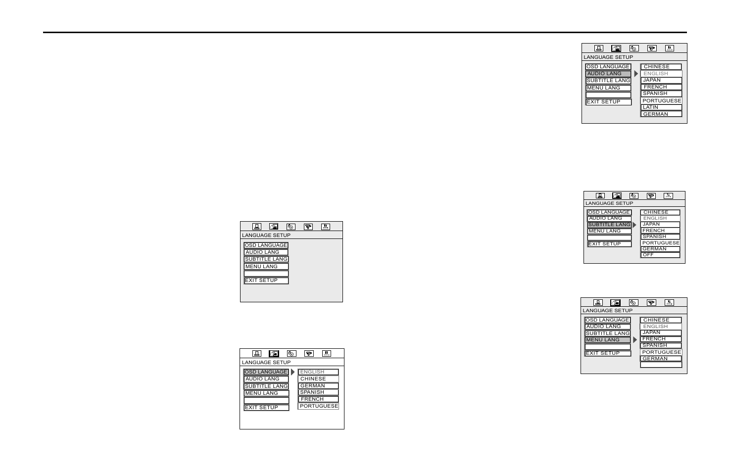 Parental control, Changing language settings, Rosen g10 owner’s manual | Rosen Entertainment Systems G10 User Manual | Page 24 / 28