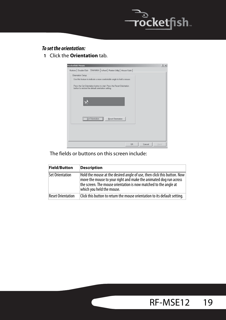 19 rf-mse12 | RocketFish RF-MSE12 User Manual | Page 19 / 32