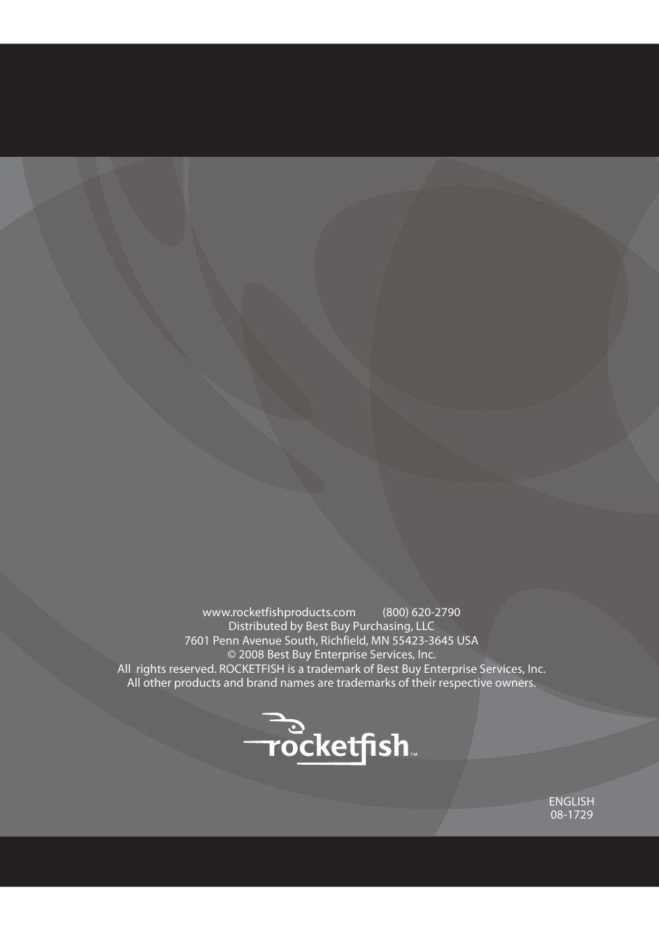 RocketFish RF-MSE12 User Manual | Page 32 / 32