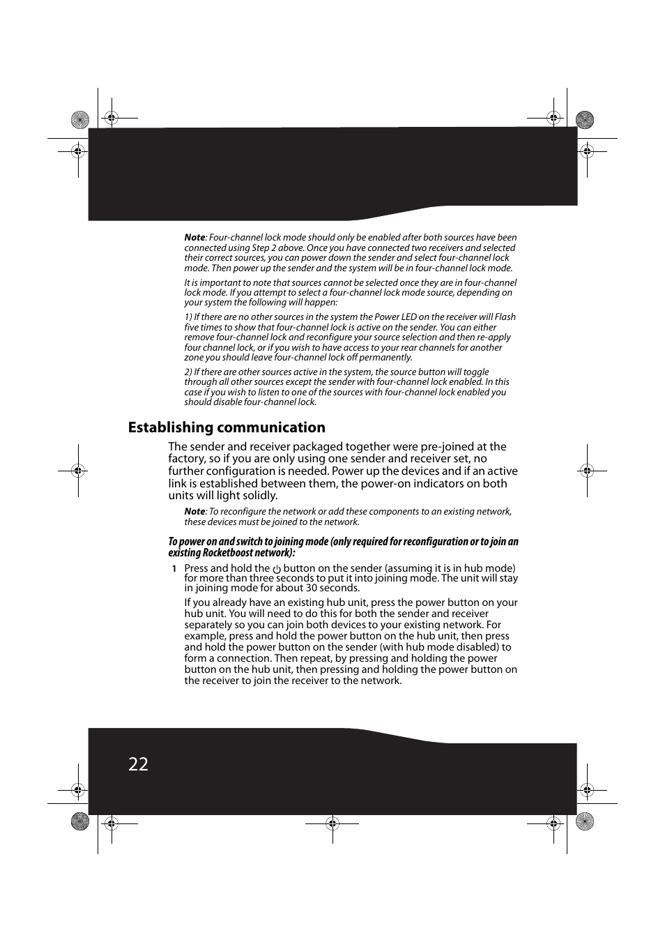 Establishing communication | RocketFish RF-RBWS02 User Manual | Page 22 / 37