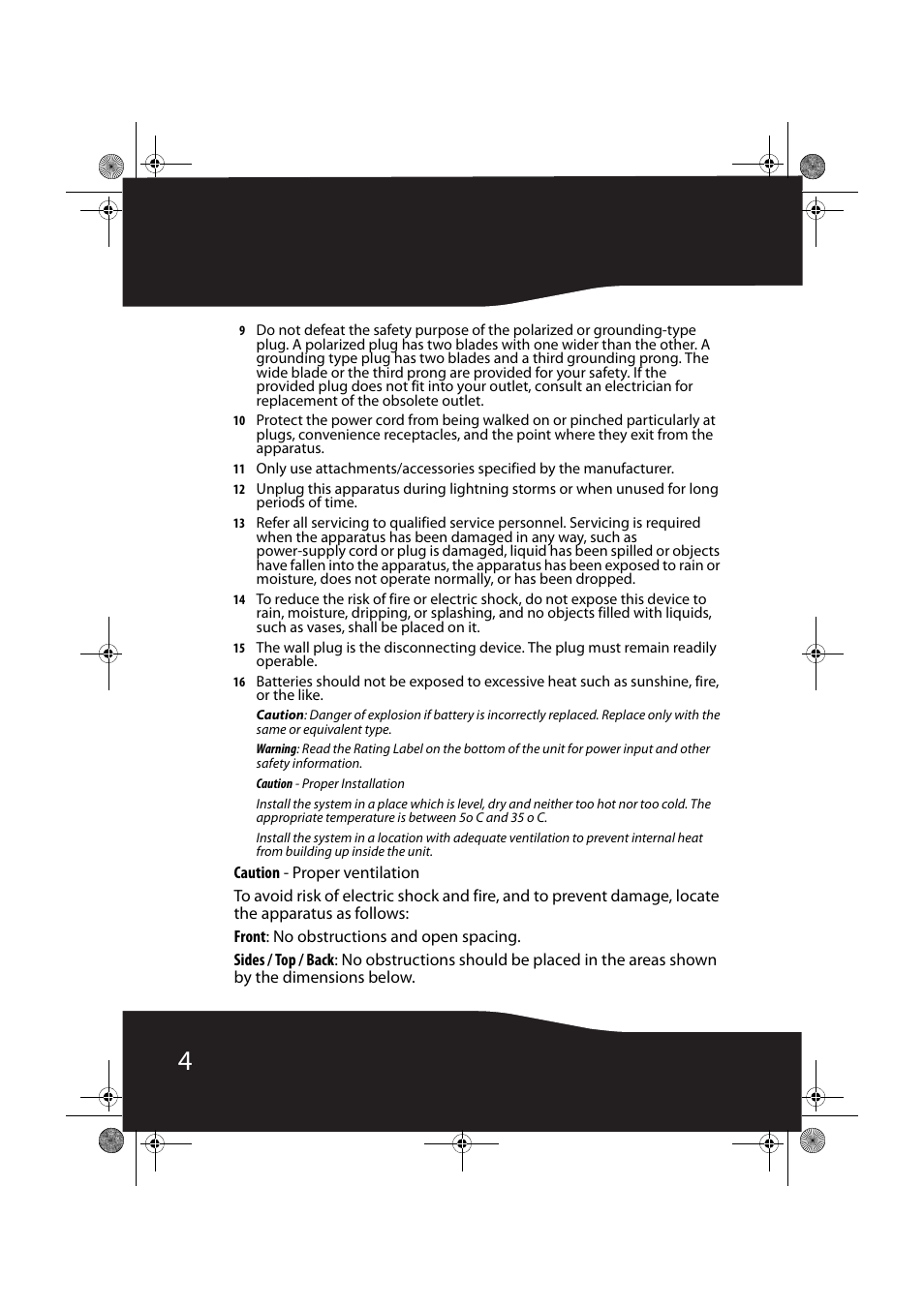 RocketFish RF-RBWS02 User Manual | Page 4 / 37