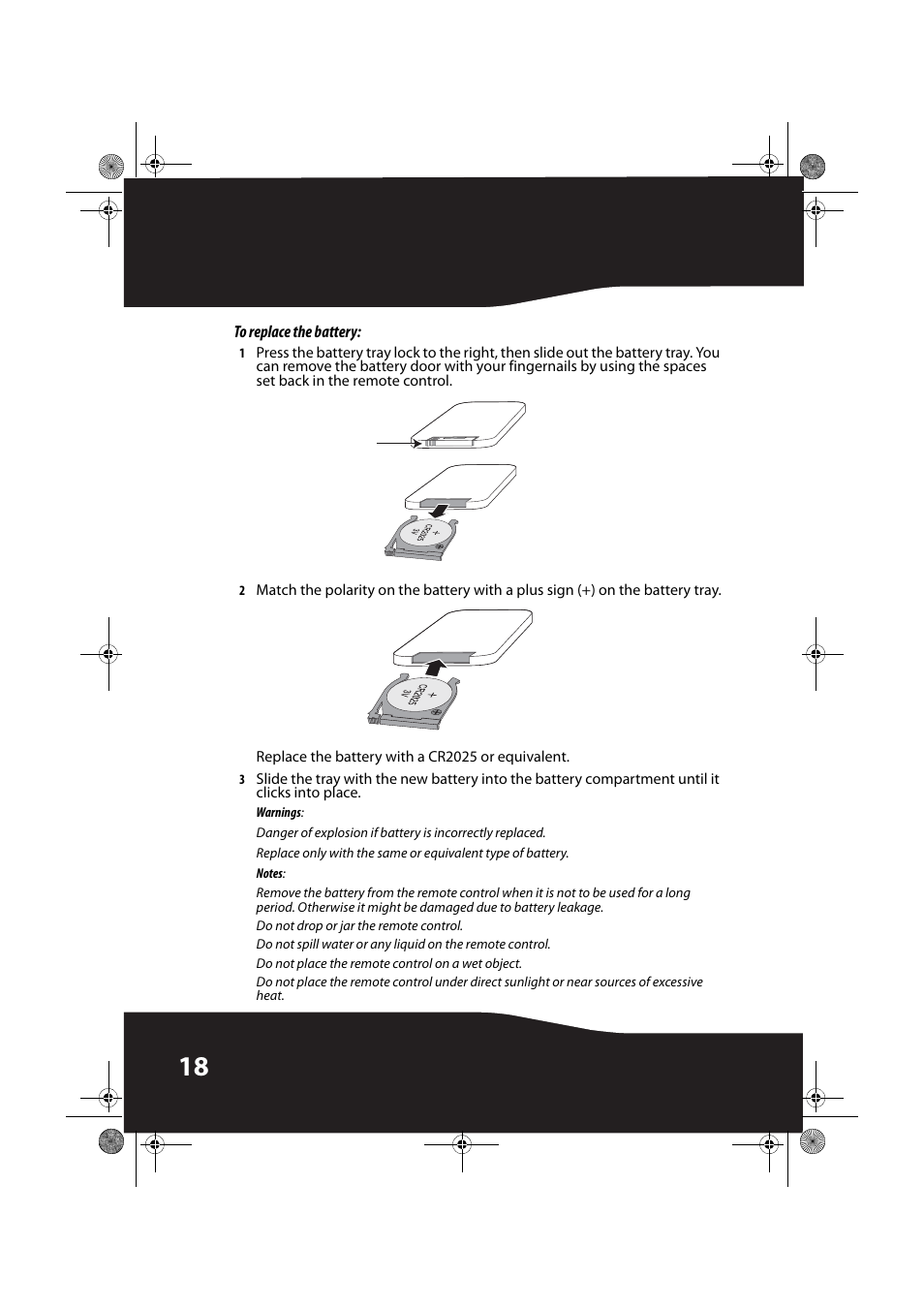 To replace the battery | RocketFish ROCKETBOOST RF-RBWS01 User Manual | Page 18 / 35