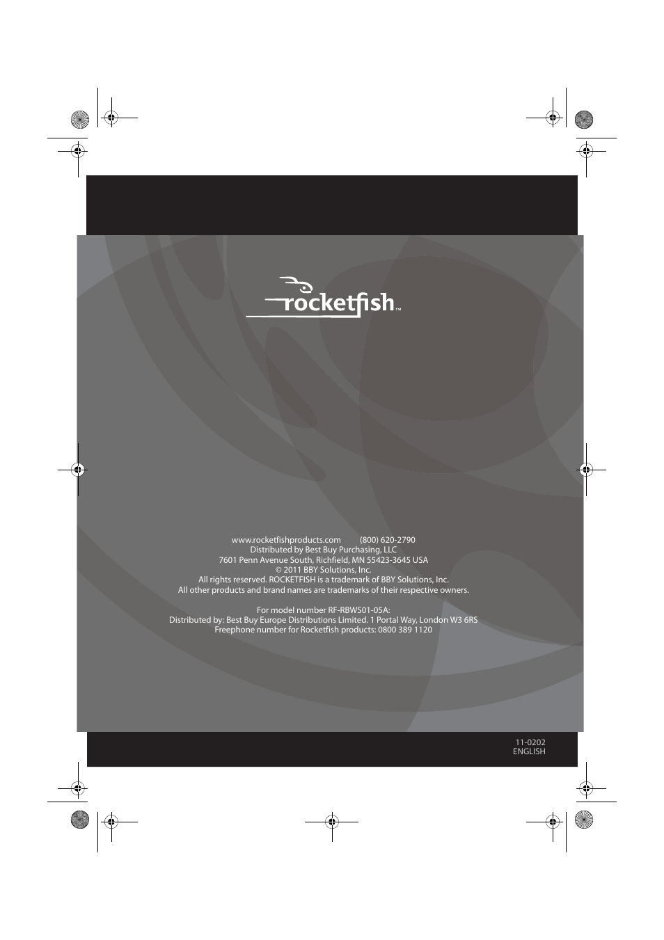 RocketFish ROCKETBOOST RF-RBWS01 User Manual | Page 35 / 35
