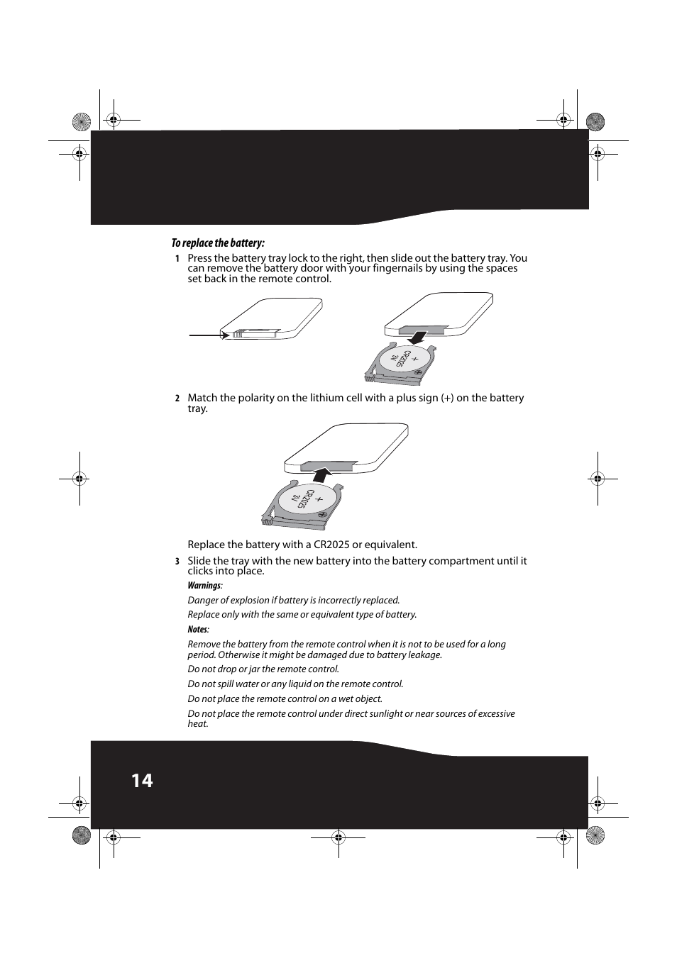 To replace the battery | RocketFish ROCKETBOOST RF-RBWS02-01 User Manual | Page 14 / 31