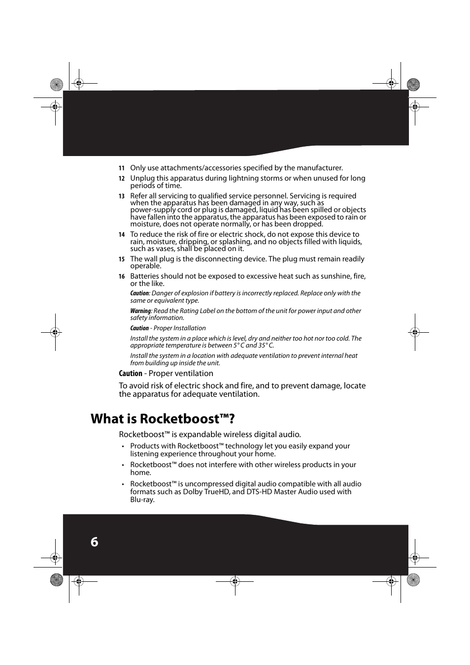 What is rocketboost | RocketFish ROCKETBOOST RF-RBWS02-01 User Manual | Page 6 / 31