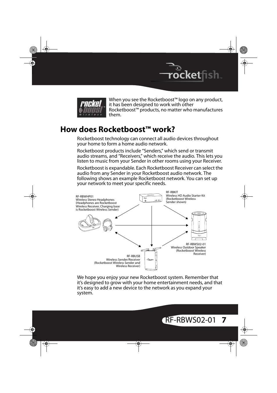 How does rocketboost™ work | RocketFish ROCKETBOOST RF-RBWS02-01 User Manual | Page 7 / 31