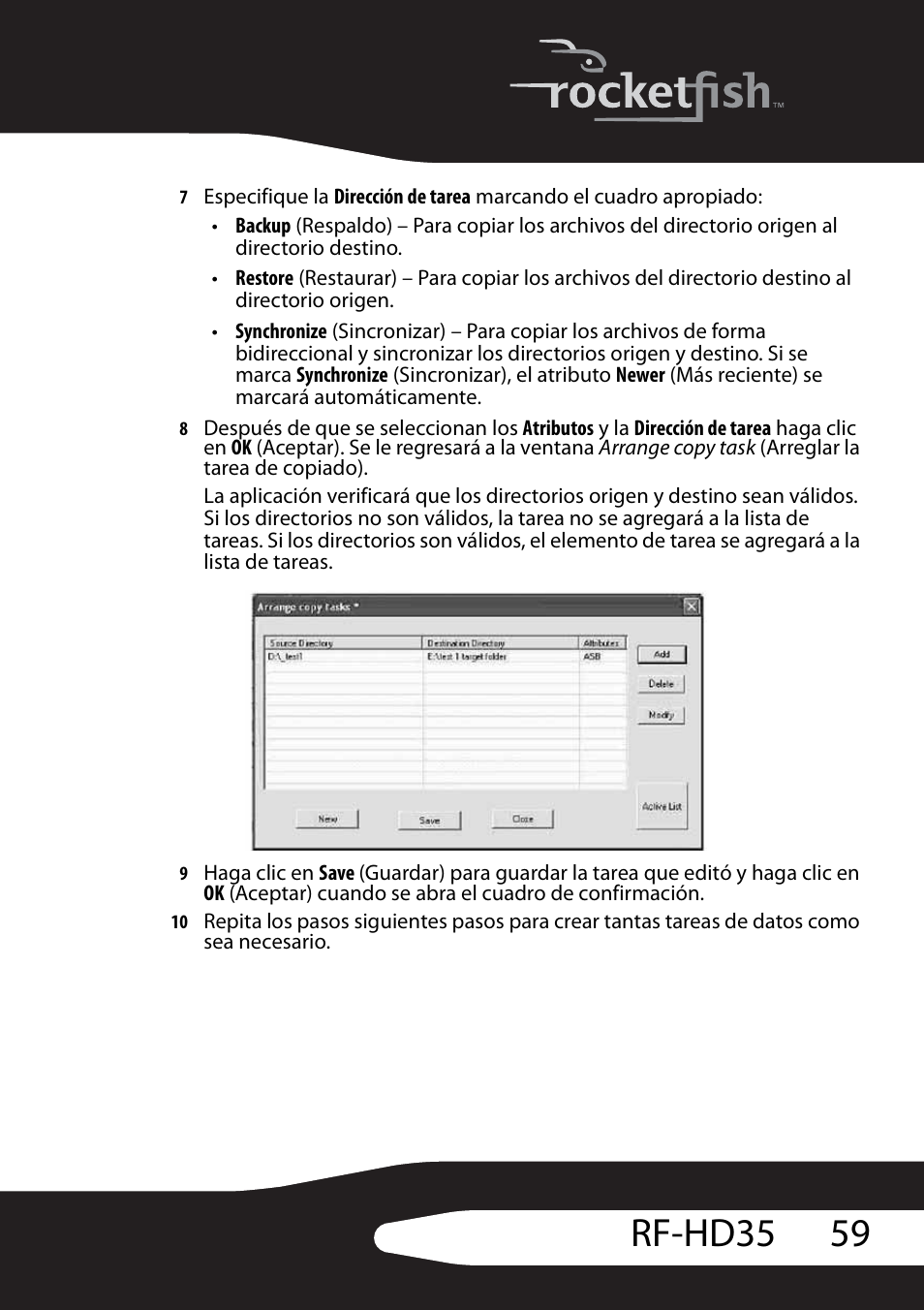 59 rf-hd35 | RocketFish RF-HD35 User Manual | Page 61 / 70