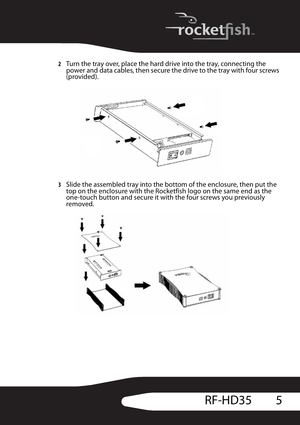 5rf-hd35 | RocketFish RF-HD35 User Manual | Page 7 / 70