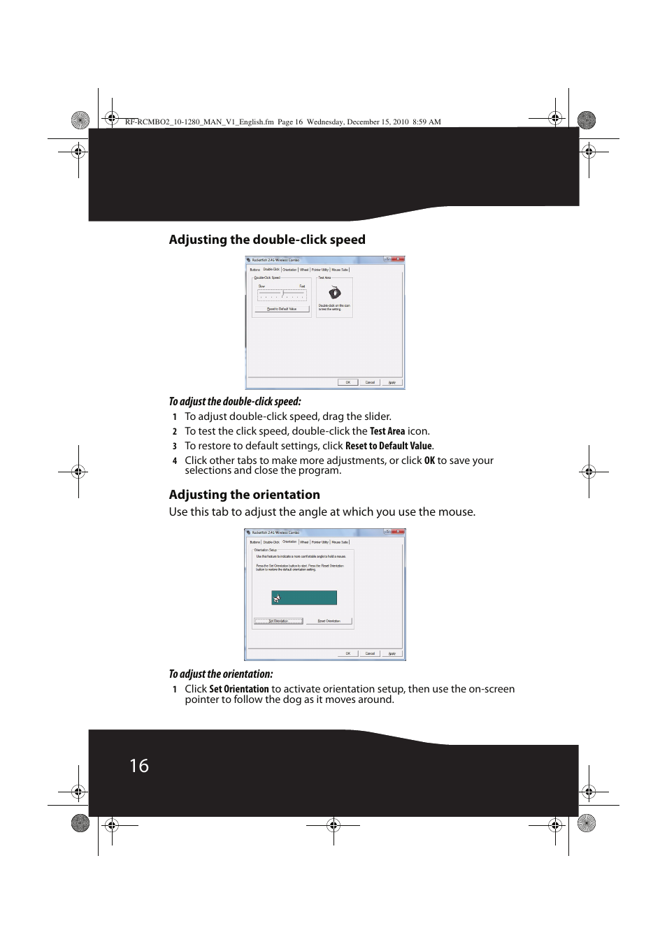 RocketFish RF-RCMBO2 User Manual | Page 16 / 28