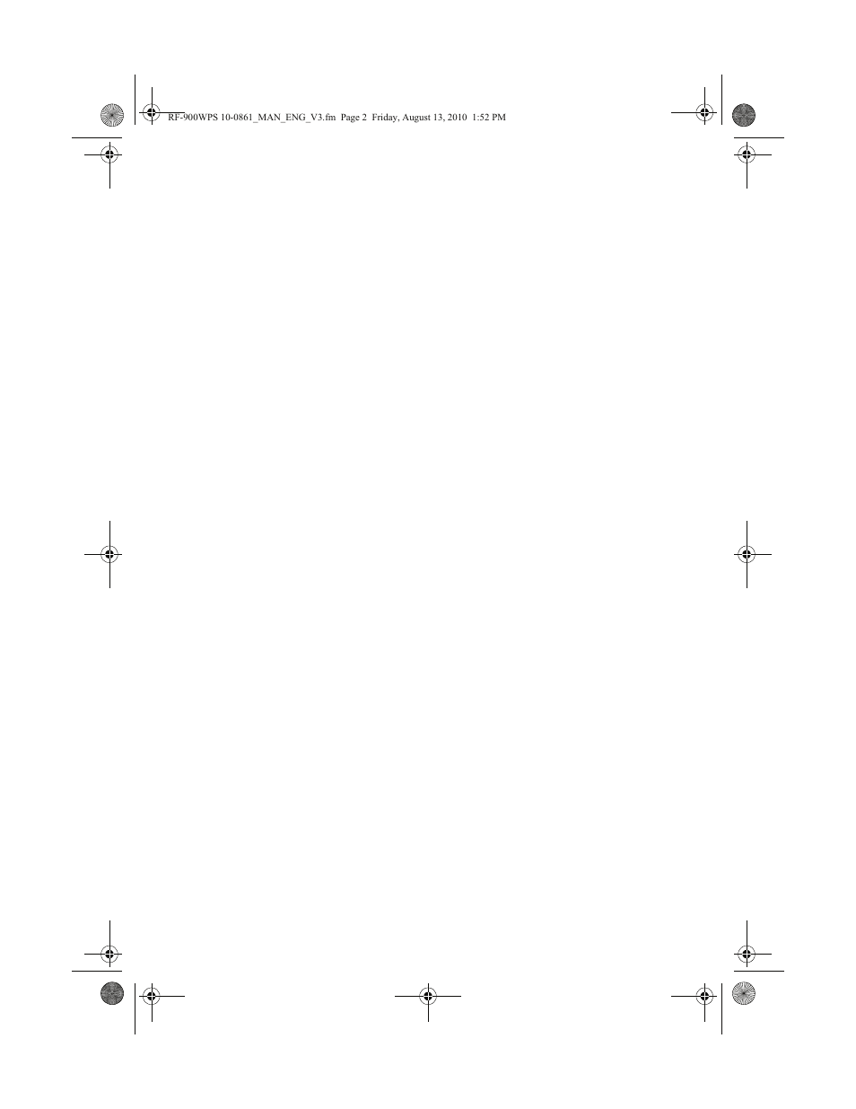 RocketFish RF-900WPS User Manual | Page 2 / 20