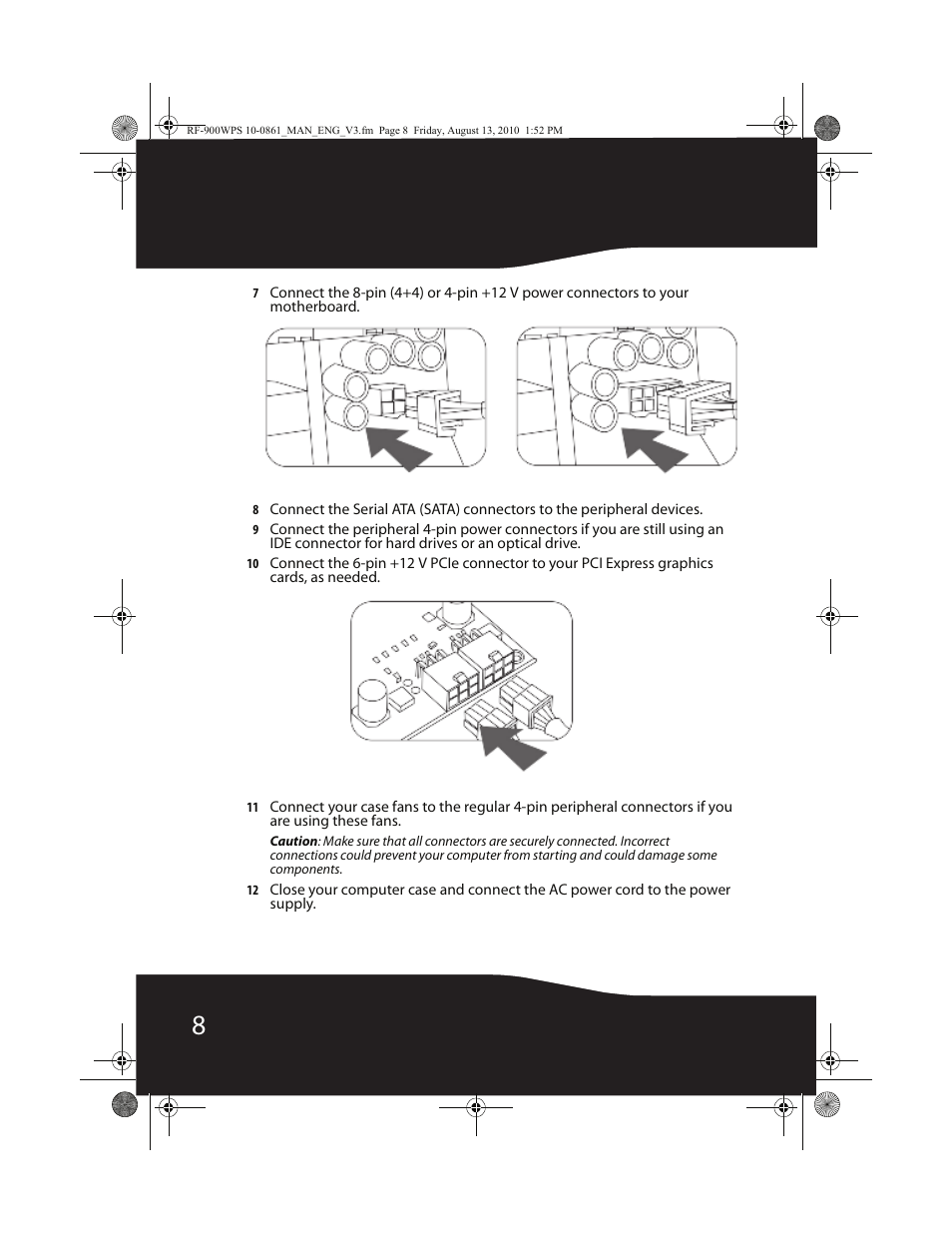 RocketFish RF-900WPS User Manual | Page 8 / 20