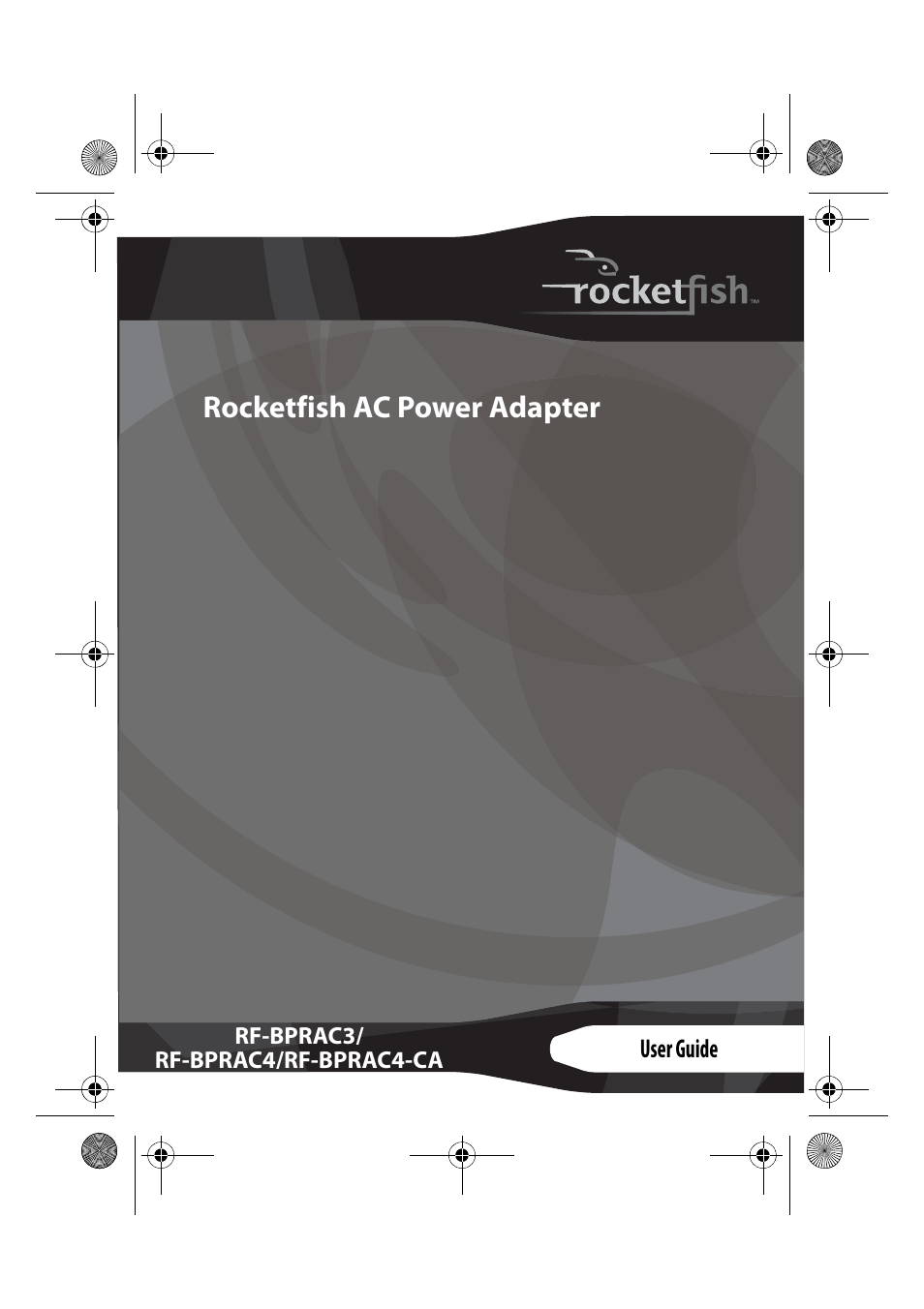 RocketFish RF-BPRAC4-CA User Manual | 13 pages