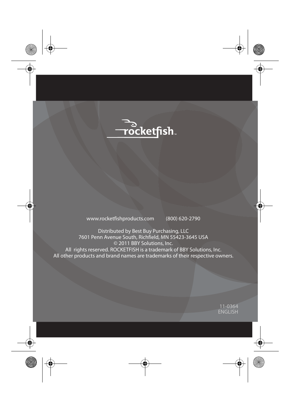 RocketFish RF-BPRAC4-CA User Manual | Page 13 / 13