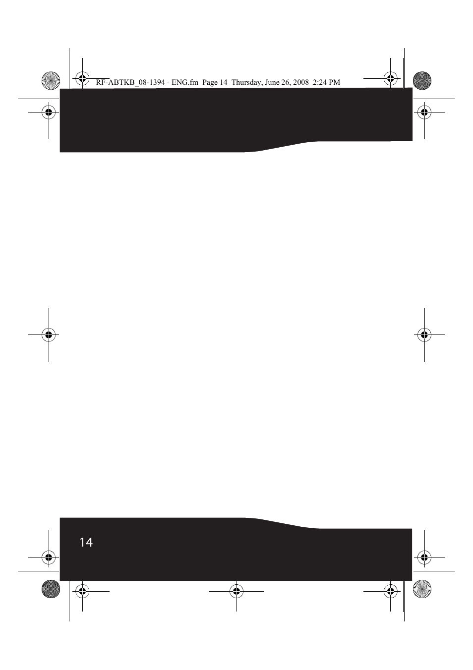 RocketFish RF-ABTKB User Manual | Page 14 / 16