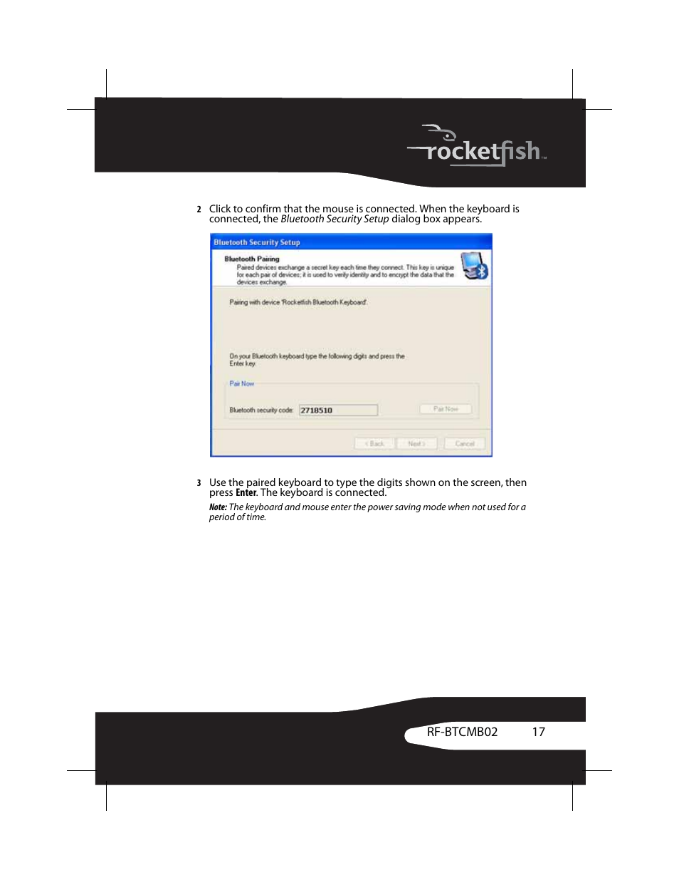RocketFish RF-BTCMB02 User Manual | Page 17 / 35