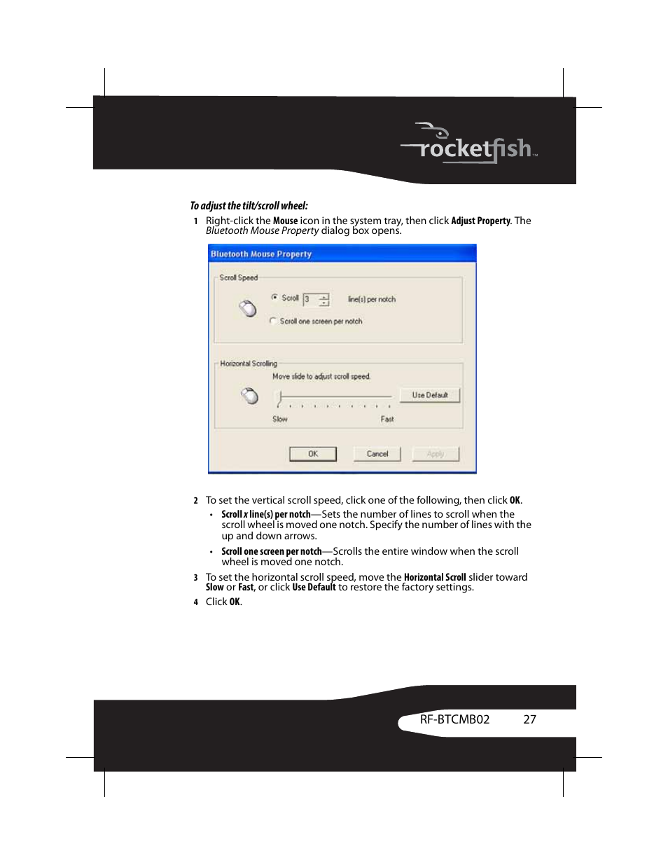 RocketFish RF-BTCMB02 User Manual | Page 27 / 35