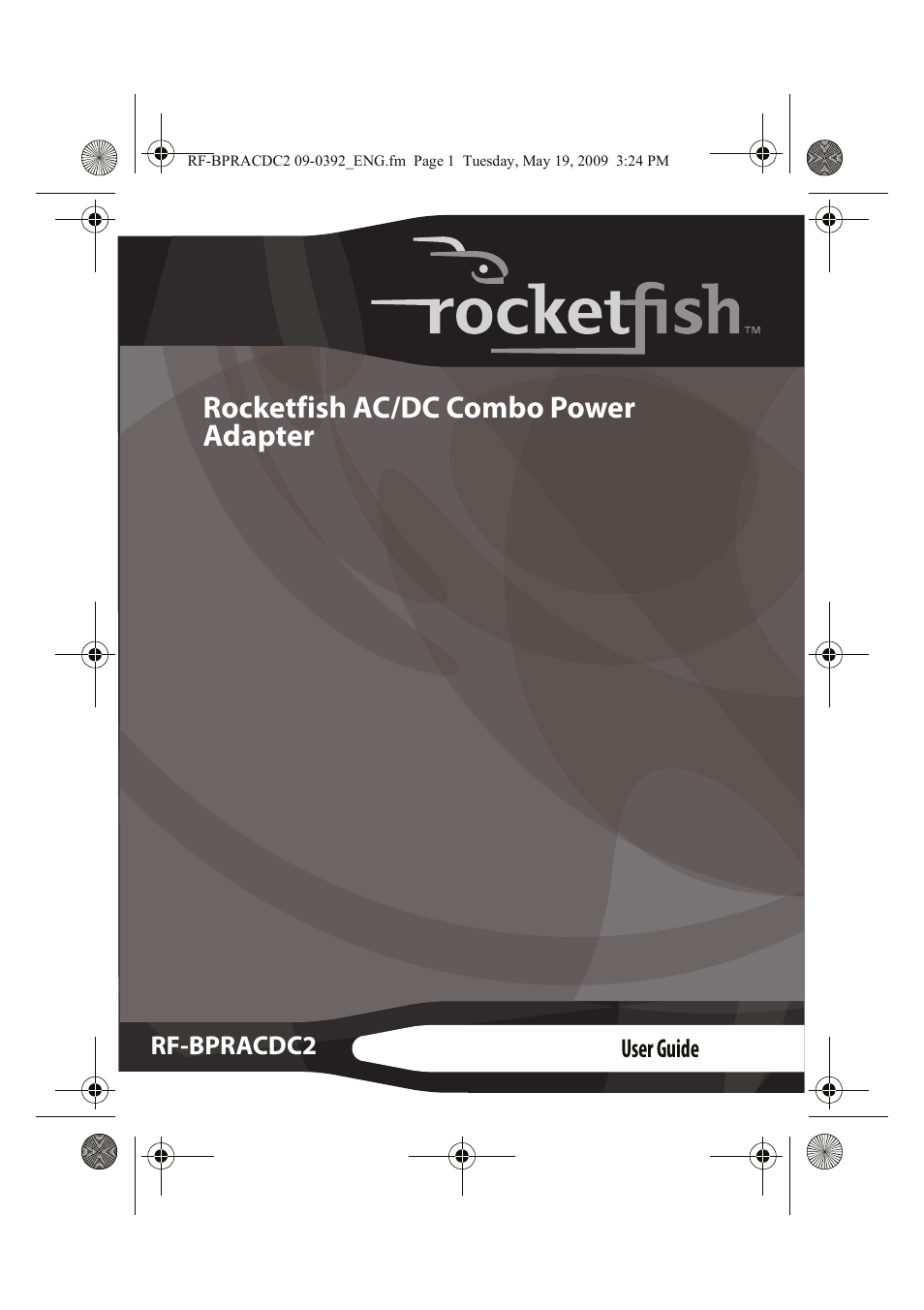 RocketFish RF-BPRACDC2 User Manual | 16 pages