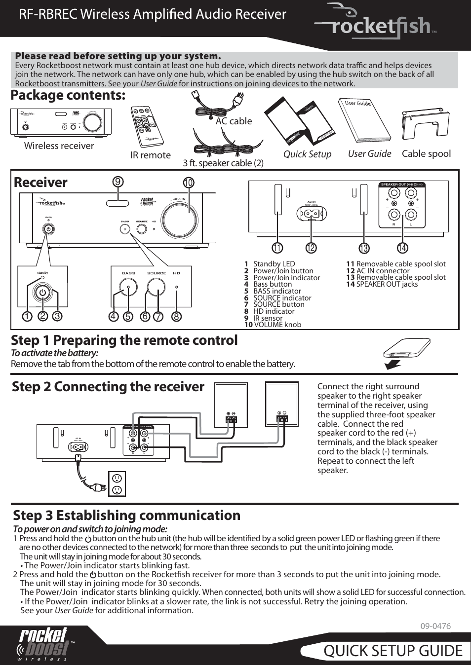 RocketFish RF-RBKIT User Manual | 2 pages