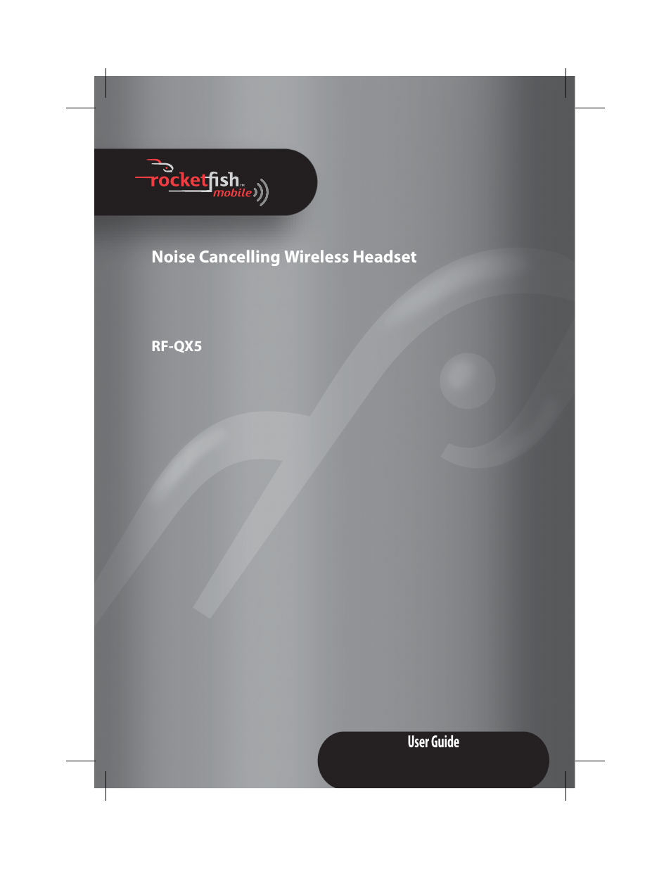 RocketFish RF-QX5 User Manual | 15 pages