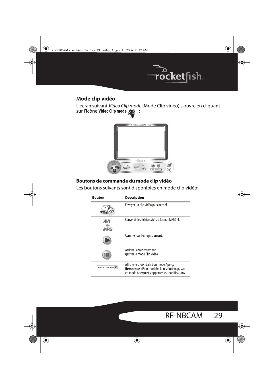 29 rf-nbcam | RocketFish RF-NBCAM User Manual | Page 29 / 62