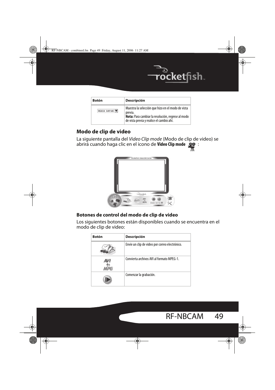 49 rf-nbcam | RocketFish RF-NBCAM User Manual | Page 49 / 62