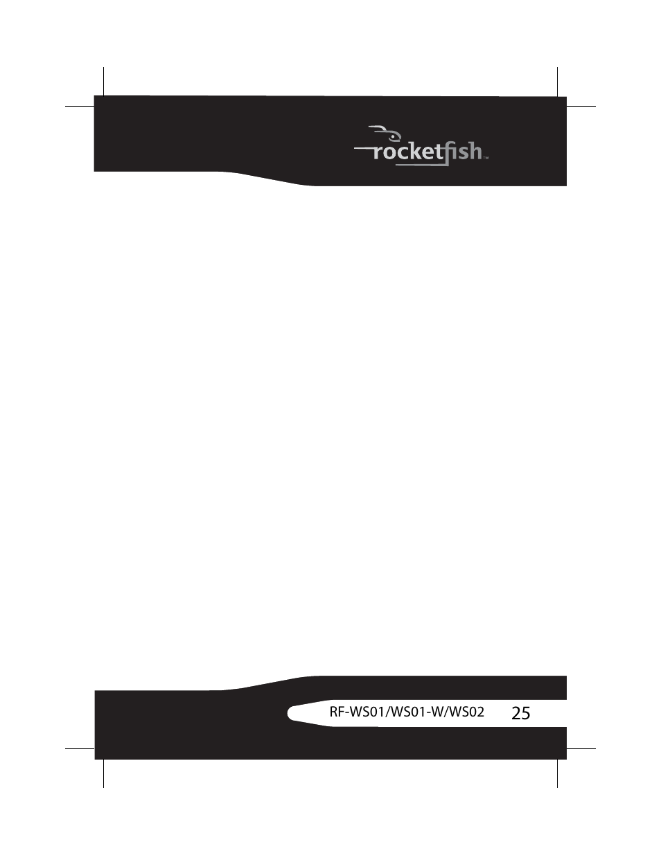 RocketFish RF-WS01 User Manual | Page 25 / 28