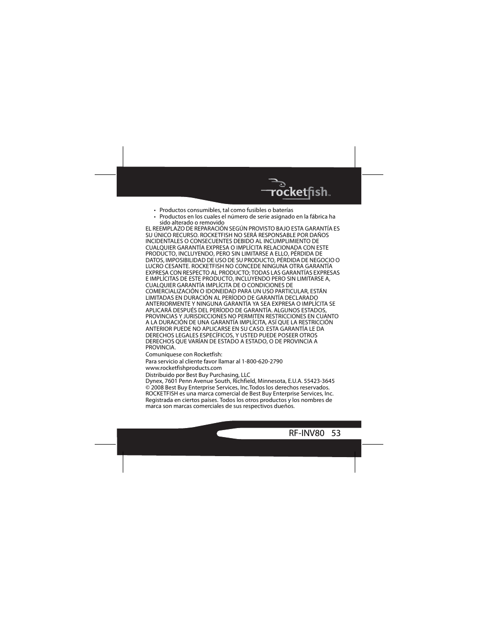 53 rf-inv80 | RocketFish 3RF-INV80 User Manual | Page 53 / 56