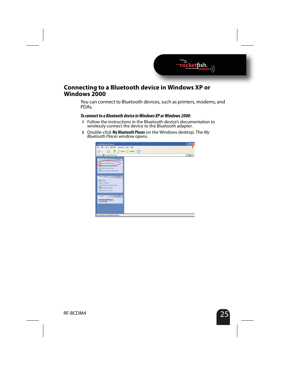 RocketFish RF-BCDM4 User Manual | Page 25 / 40
