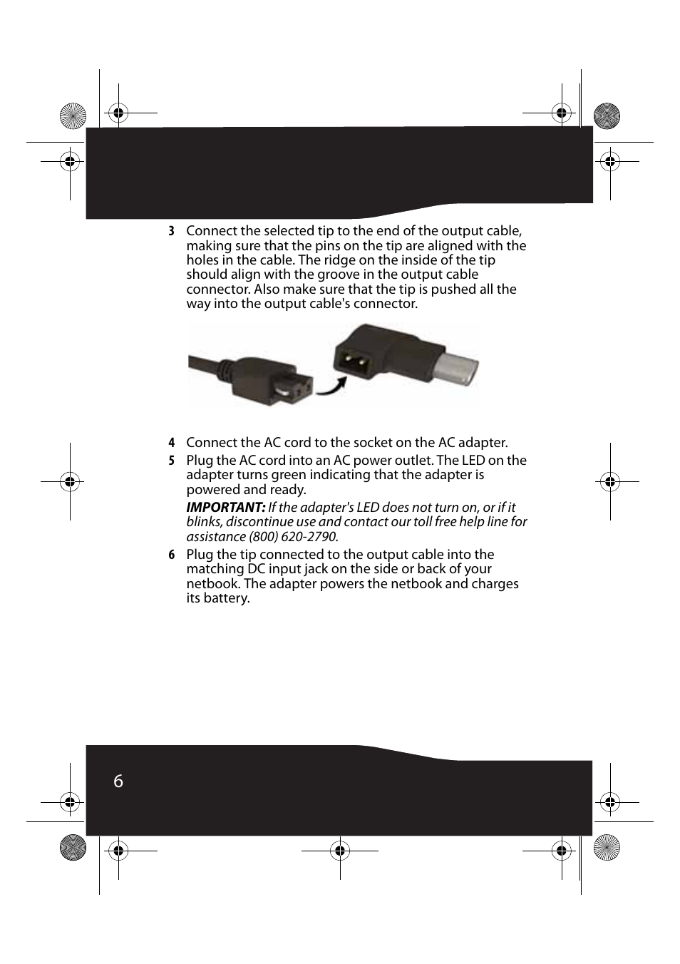 RocketFish RF-NBACDC User Manual | Page 6 / 18