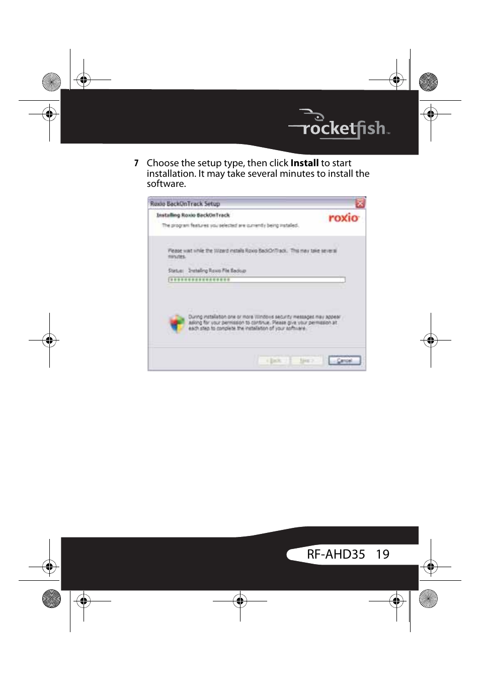 19 rf-ahd35 | RocketFish RF-AHD35 User Manual | Page 19 / 36