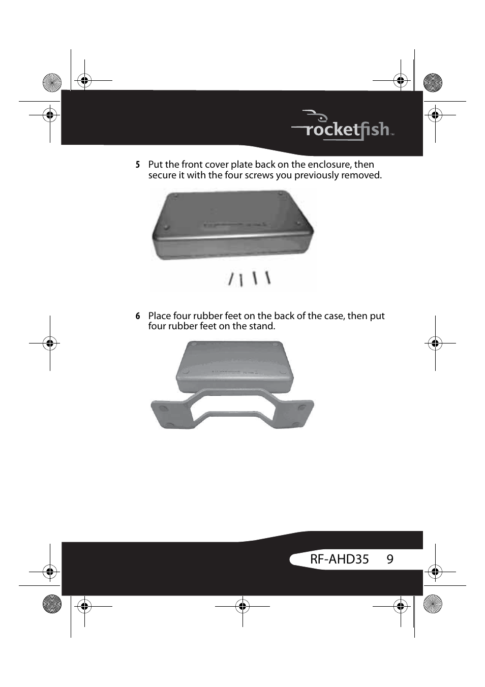 9rf-ahd35 | RocketFish RF-AHD35 User Manual | Page 9 / 36