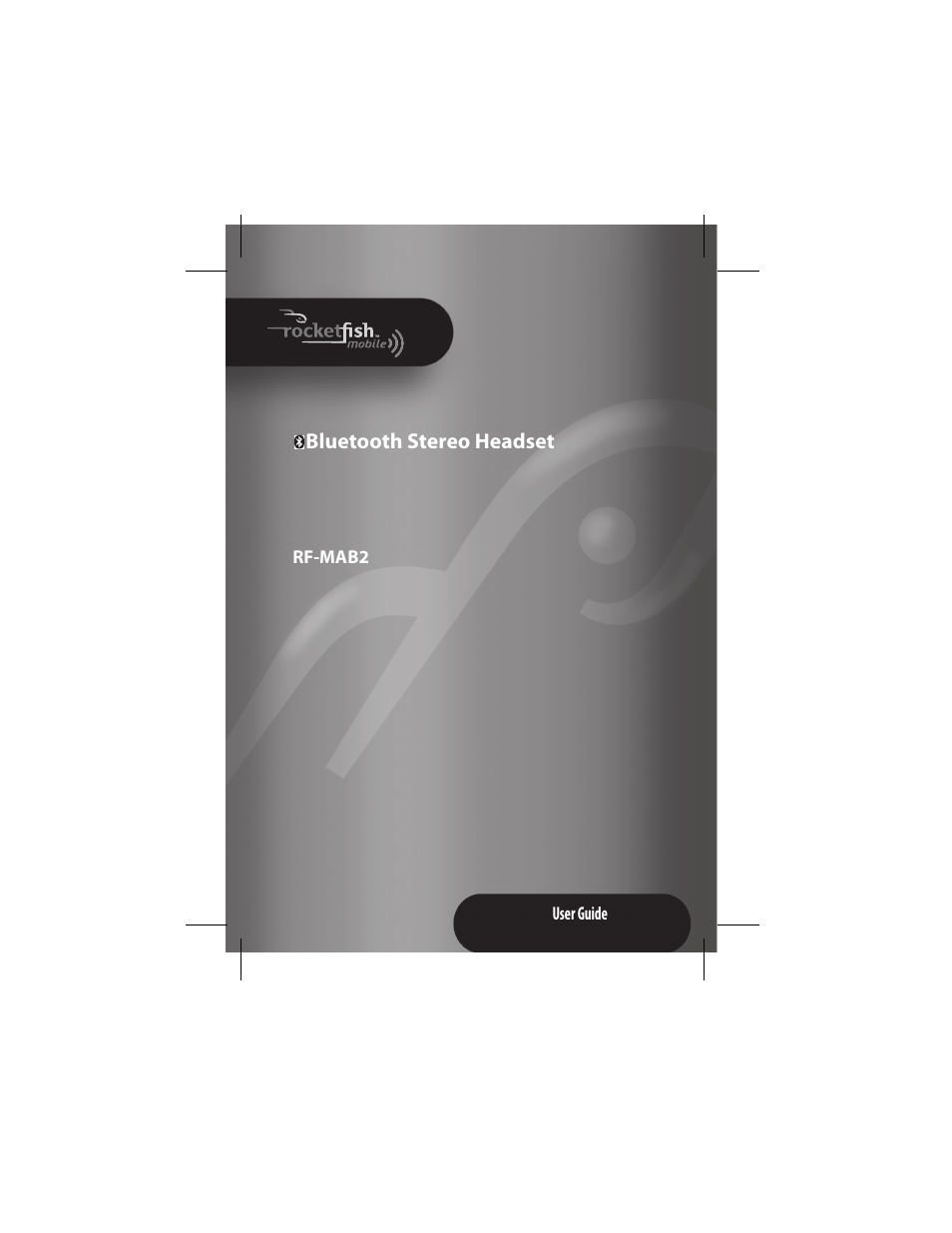 RocketFish RF-MAB2 User Manual | 20 pages