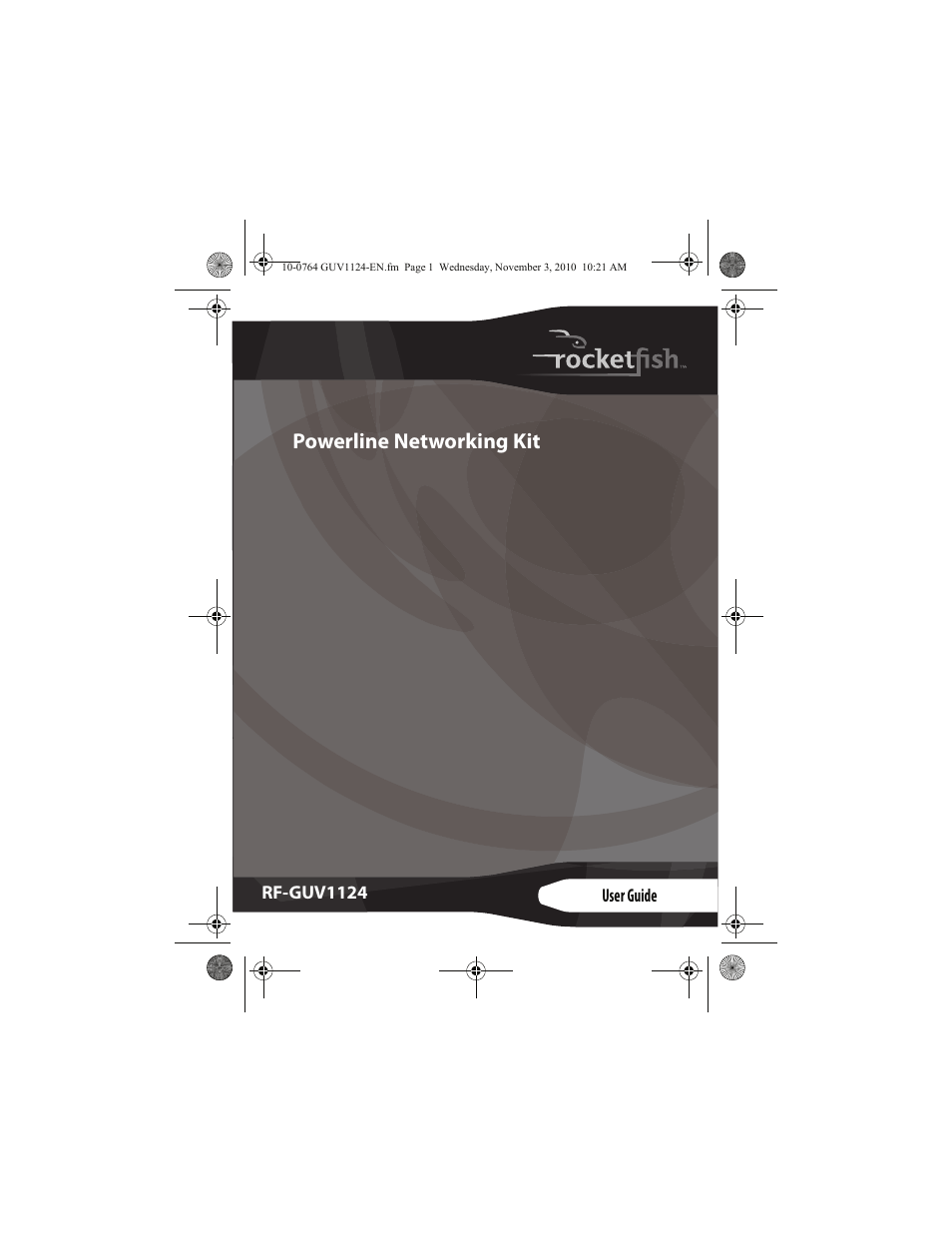 RocketFish POWERLINE RF-GUV1124 User Manual | 24 pages