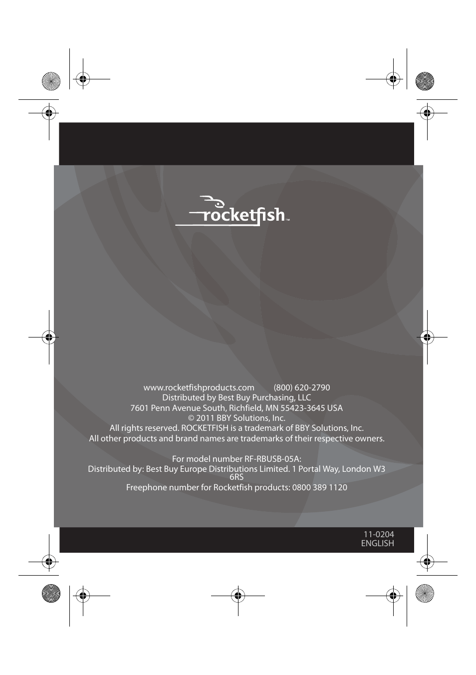 RocketFish RF-RBUSB User Manual | Page 35 / 35