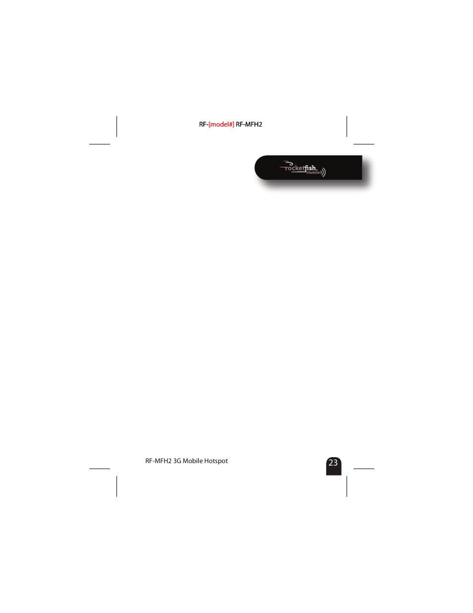 RocketFish RF-MFH2 User Manual | Page 23 / 24