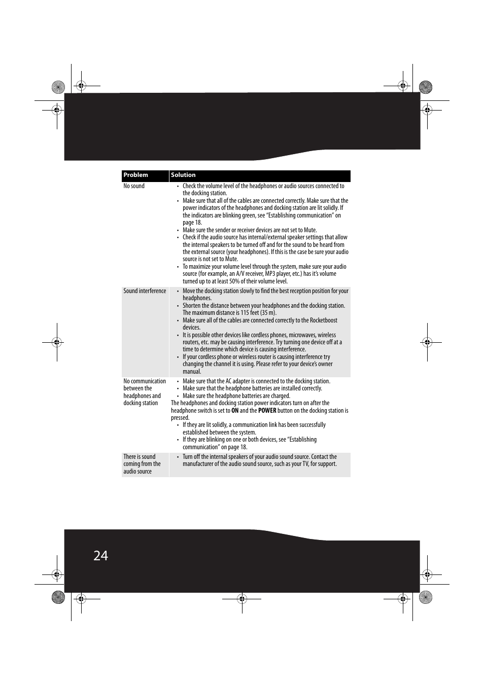 RocketFish ROCKETBOOST RF-RBWHP01 User Manual | Page 24 / 31