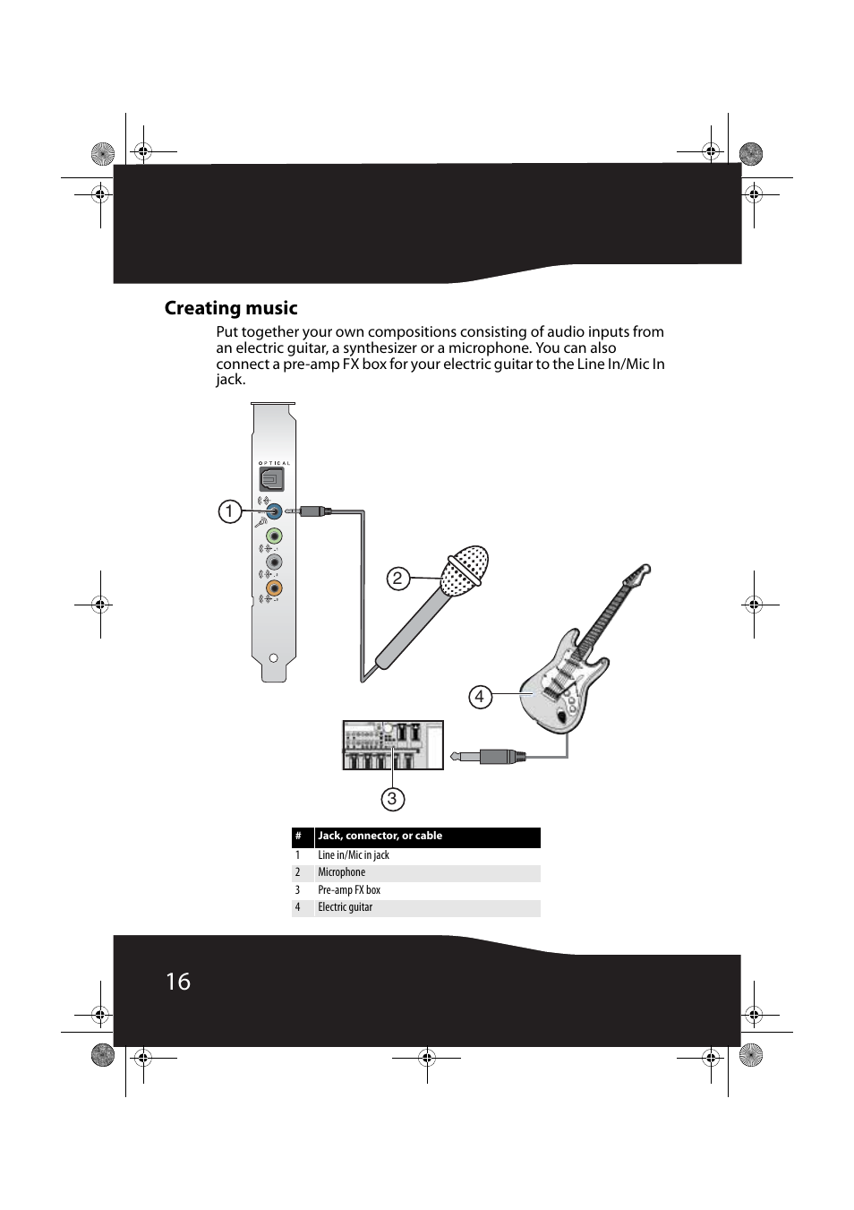 Creating music | RocketFish RF-51SDCD User Manual | Page 16 / 25