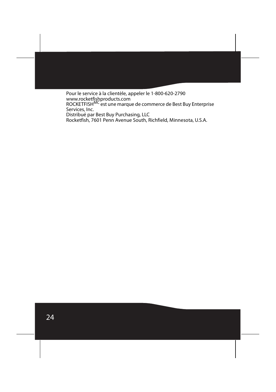 RocketFish RF-9640 User Manual | Page 24 / 36