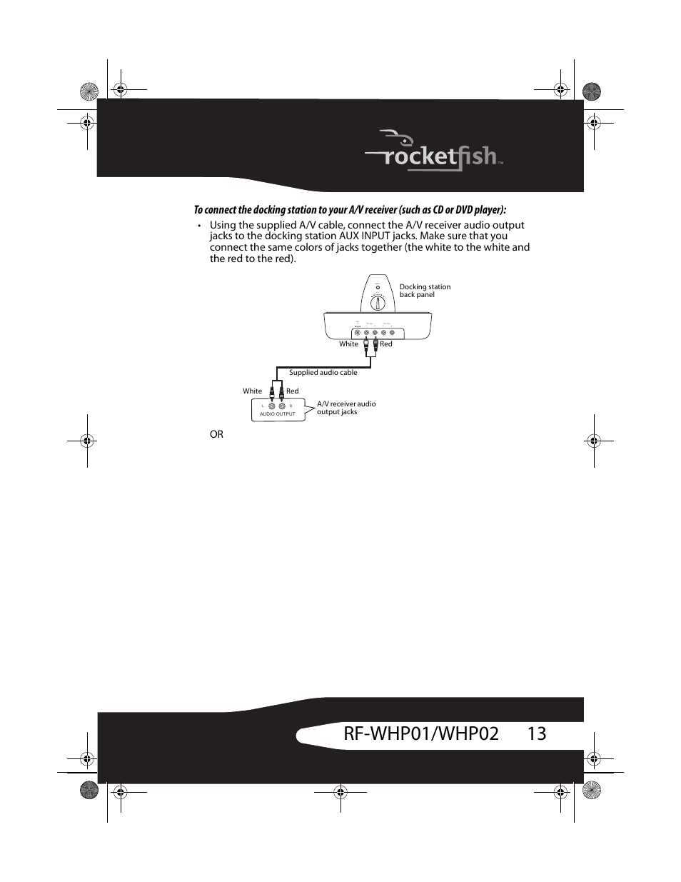 RocketFish RF-WHP01 User Manual | Page 13 / 92