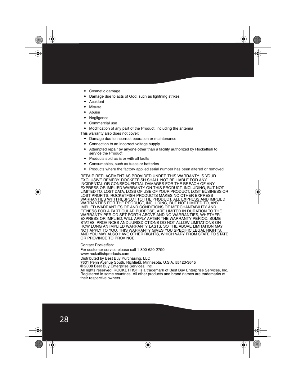 RocketFish RF-WHP01 User Manual | Page 28 / 92