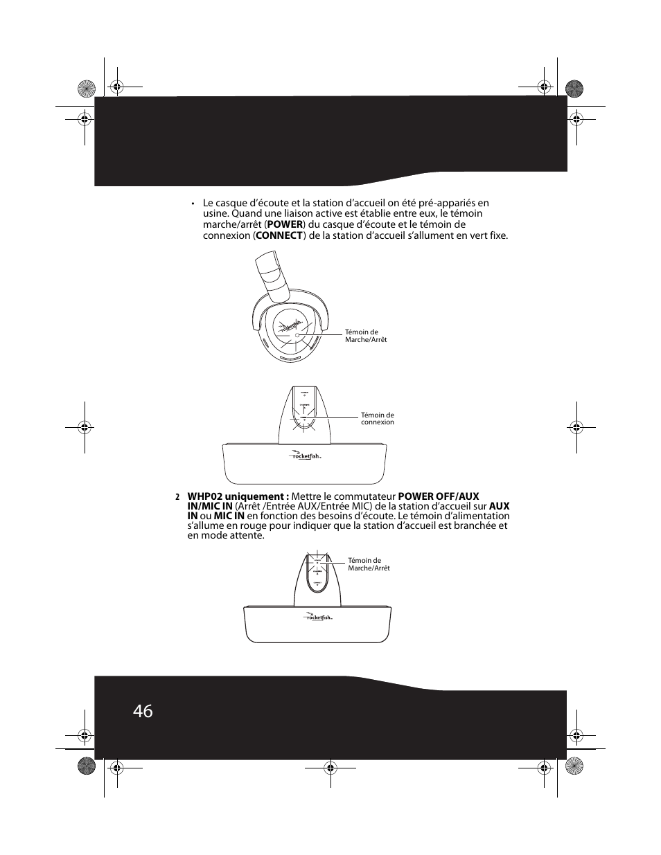 RocketFish RF-WHP01 User Manual | Page 46 / 92