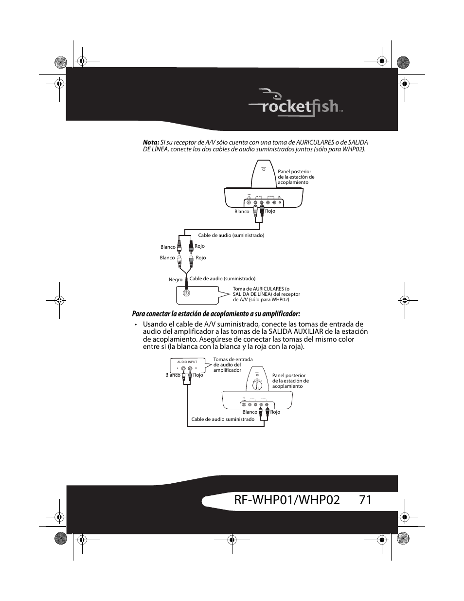 RocketFish RF-WHP01 User Manual | Page 71 / 92