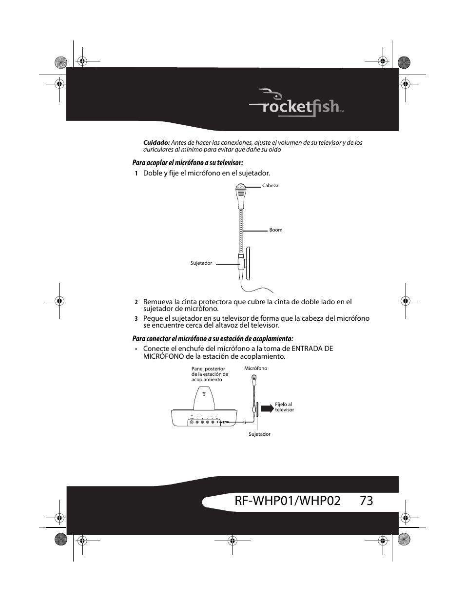 RocketFish RF-WHP01 User Manual | Page 73 / 92